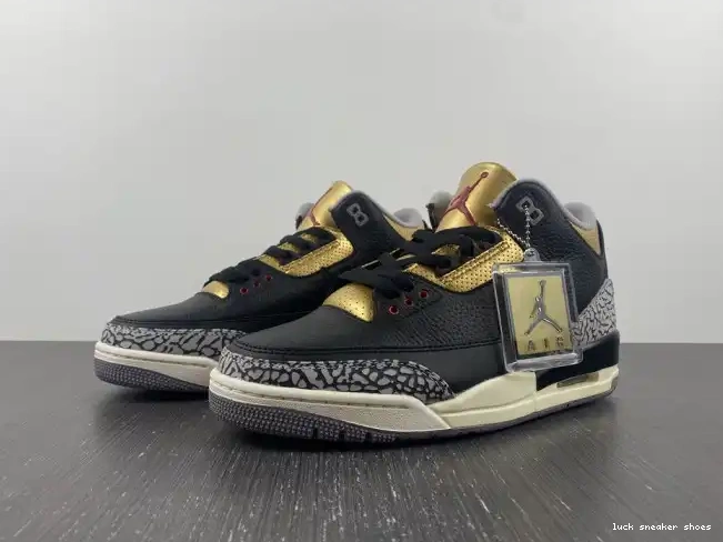 LUCY WMNS Black Jordan CK9246-067 Gold 3 Air 0501